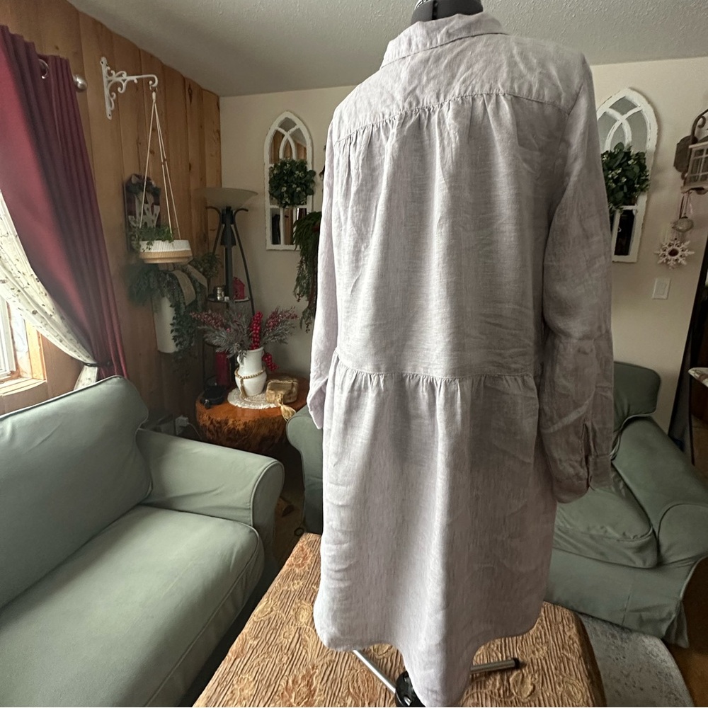 Halston Grey XL Tunic - Picture 2 of 13